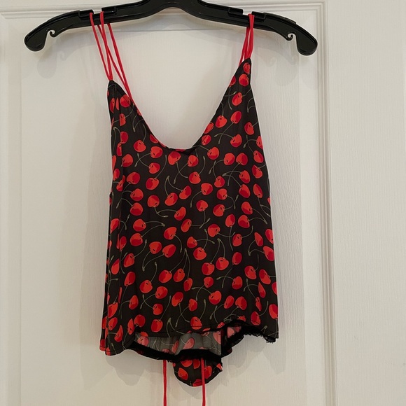 Free People Silky Criss Cross Tank - Picture 4 of 4